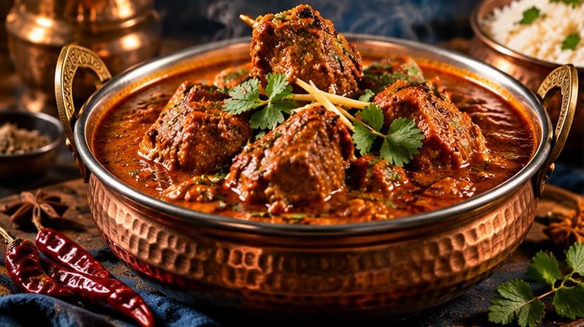 Traditional Indian curry